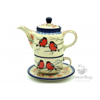 Teapot and cup - set